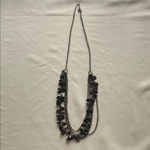 Chunky black Necklace